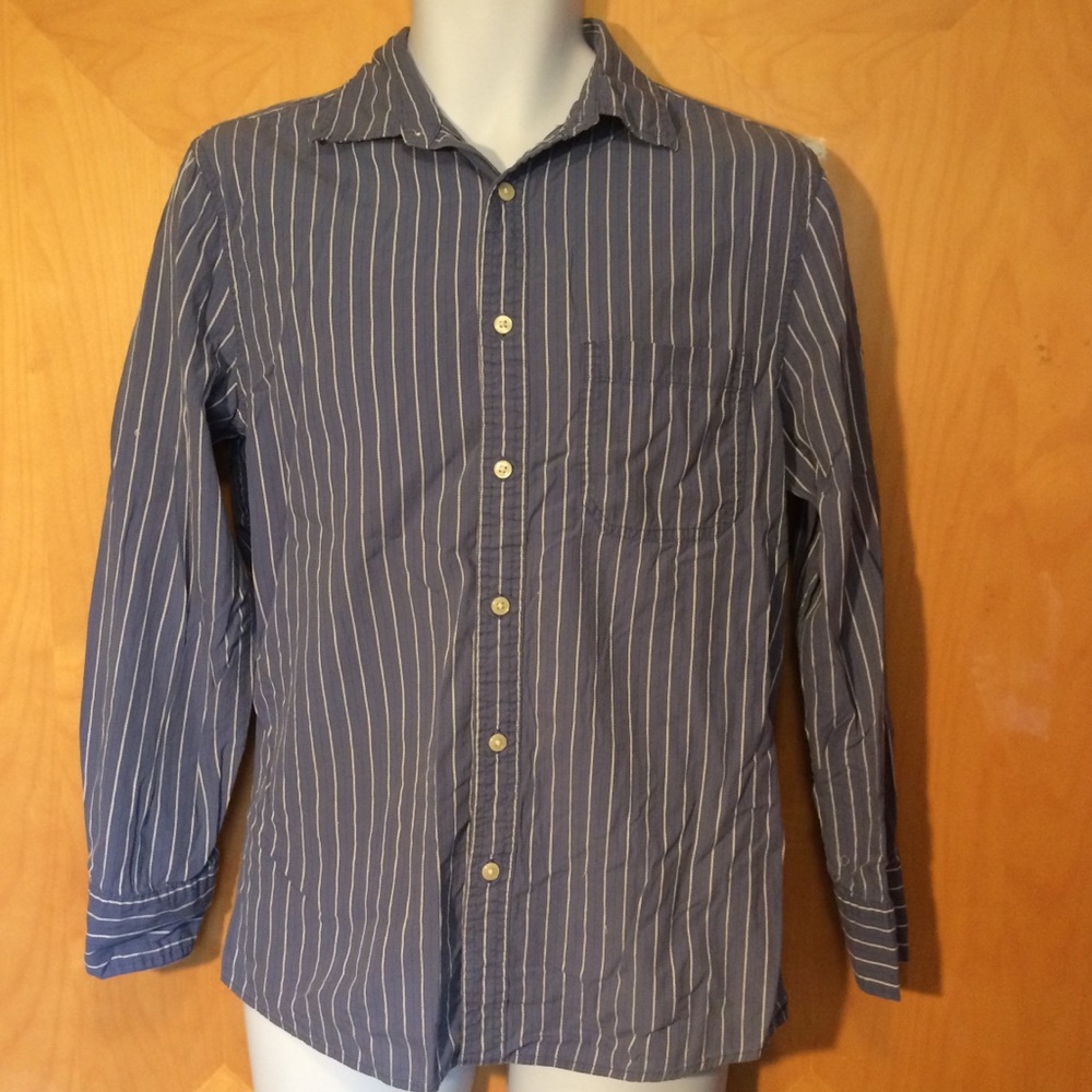 Sonoma pinstripe dress shirt casual button up